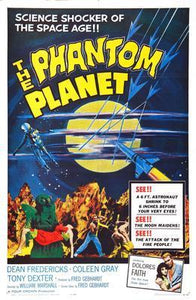 Phantom Planet movie poster Sign 8in x 12in