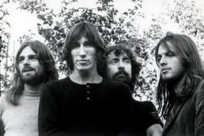 Pink Floyd Bw Metal Print 8in x 12in