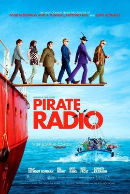 Pirate Radio Movie Poster Metal Poster Choose Style The Poster Depot