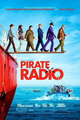 Pirate Radio Metal Movie Poster 8in x 12in