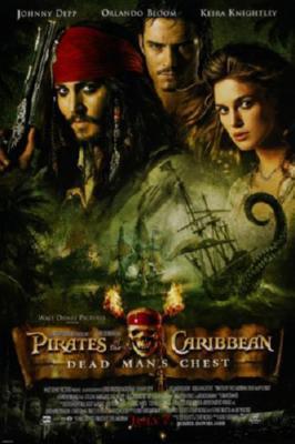 Pirates Of The Caribbean Dead Man's Chest Movie Poster 24in x 36in - Fame Collectibles
