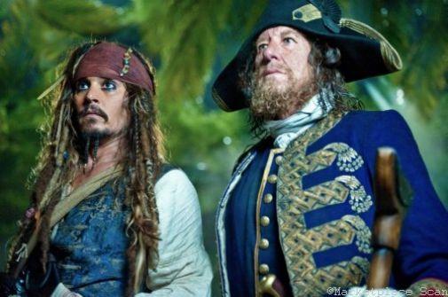 Pirates Of The Caribbean On Stranger Tides Metal Movie Poster 8in x 12in