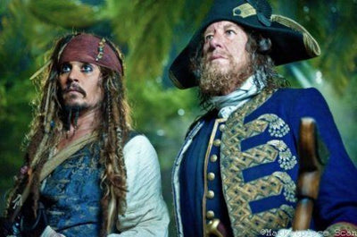 Pirates Of The Caribbean On Stranger Tides Metal Movie Poster 8in x 12in