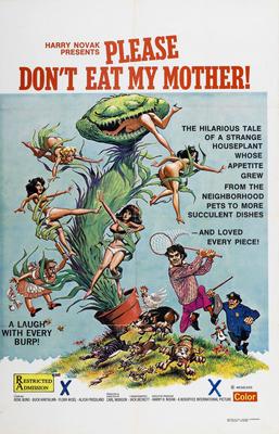 Please Dont Eat My Mother Movie Poster 11x17 Mini Poster