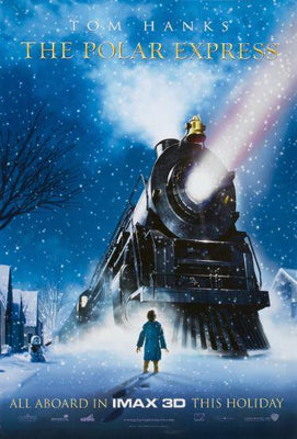 Polar Express The movie poster Metal Print 8in x 12in