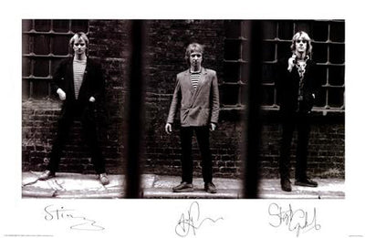 The Police poster Bw for sale cheap United States USA
