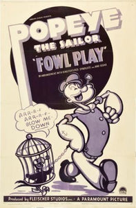 Popeye Foul Play Movie Poster 11x17 Mini Poster