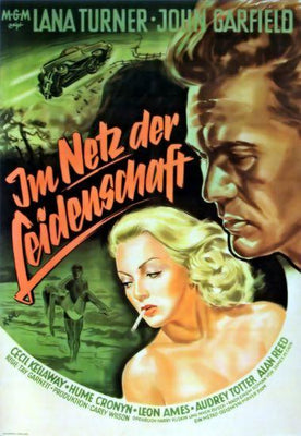 Postman Always Rings Twice Metal Movie Poster 8in x 12in The Poster Depot