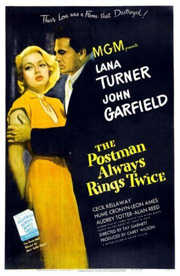 Postman Always Rings Twice Movie Poster Metal Poster Choose Style The Poster Depot
