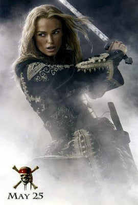 Keira Knightley Metal Print 8in x 12in