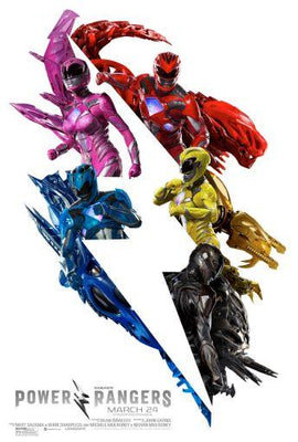 Power Rangers Metal Print 8in x 12in The Poster Depot