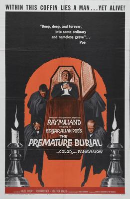 Premature Burial Metal Movie Poster 8in x 12in