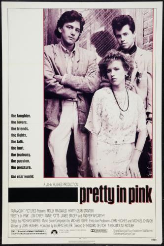 Pretty In Pink movie poster Sign 8in x 12in