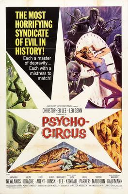 Psychocircus movie poster Sign 8in x 12in