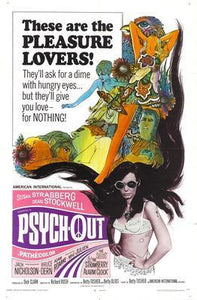 Psychout movie poster Sign 8in x 12in