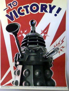 Daleks TO VICTORY 2'x3' poster 27x40| theposterdepot.com