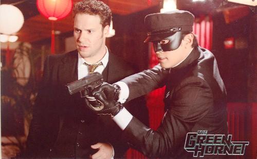 The Green Hornet Seth Rogen Photo Sign 8in x 12in