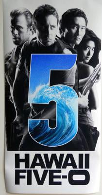 Hawaii Five-0 Cast Logo Promo poster tin sign Wall Art