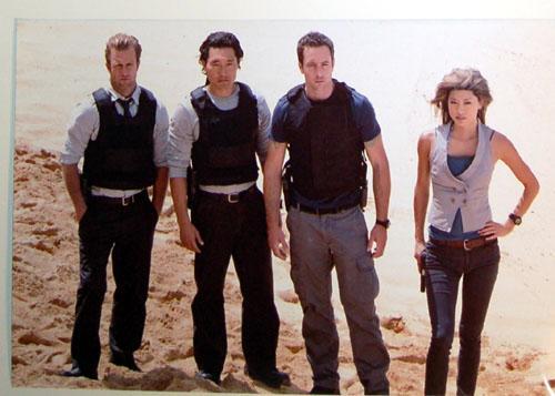 Hawaii Five 0 Daniel Dae Kim Grace Park Metal Print 8in x 12in