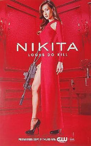 Nikita Tv Cw Photo Sign 8in x 12in