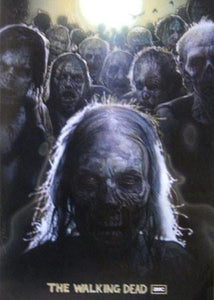 THE WALKING DEAD Zombies 2'x3' poster tin sign Wall Art