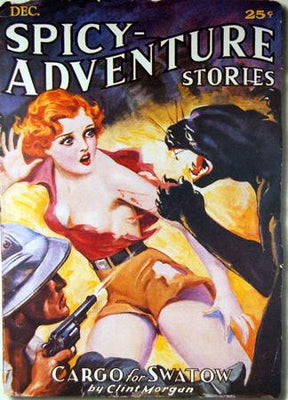 Pulp Fiction Novel Exploitation Art Poster Spicy Adventure #2 24inx36in The Poster Depot