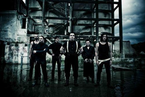 Rammstein Photo Sign 8in x 12in