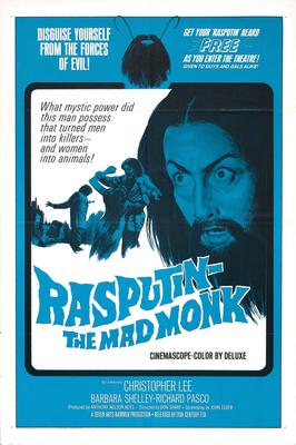 Rasputin The Mad Monk Movie Poster 11x17 Mini Poster