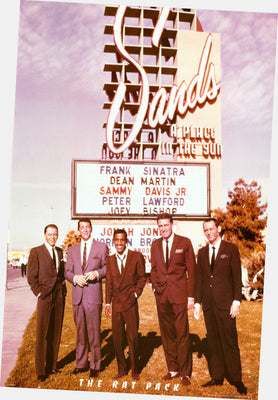 Rat Pack Poster 24x36 24x36 Sands Las Vegas The Poster Depot