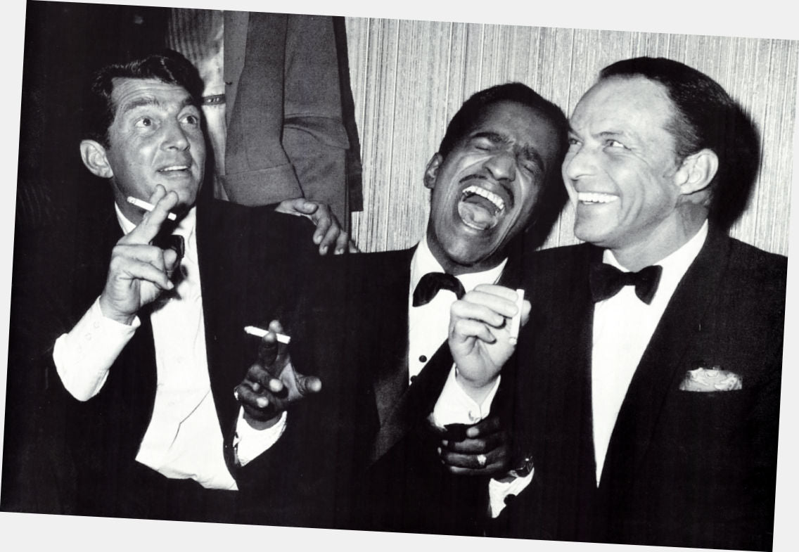 Rat Pack poster Sammy, Frank, Dean Tuxedos for sale cheap United States USA
