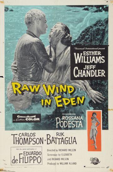 Raw Wind In Eden movie poster Sign 8in x 12in