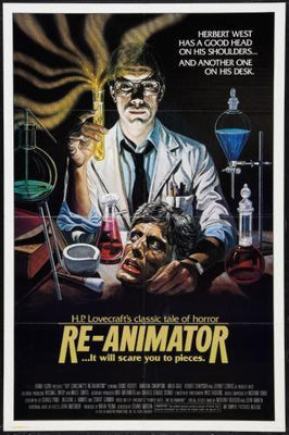 Reanimator Metal Movie Poster 8in x 12in
