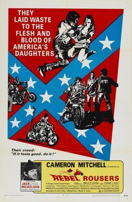Rebel Rousers Metal Movie Poster 8in x 12in
