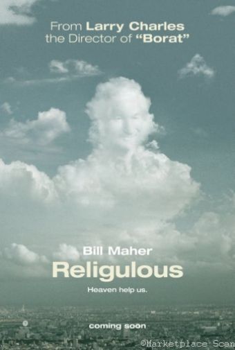 Religulous Movie Poster 11x17 bill maher