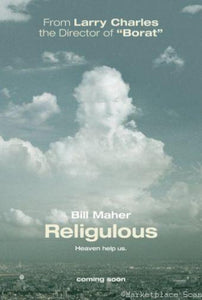 Religulous movie poster Sign 8in x 12in