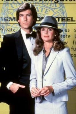 Remington Steele Pierce Brosnan Metal Print 8in x 12in The Poster Depot