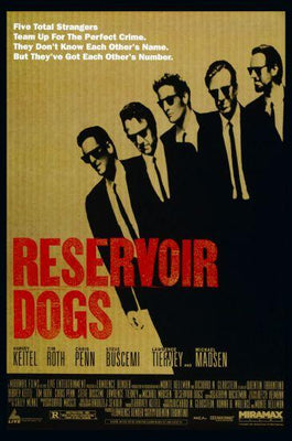 Reservoir Dogs Metal Movie Poster 8in x 12in