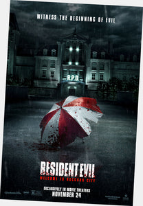 resident evil welcome Movie Poster