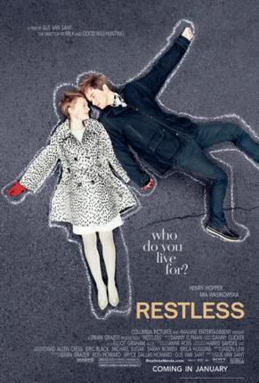 Restless movie poster Sign 8in x 12in