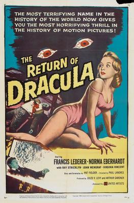 Return Of Dracula The Metal Movie Poster 8in x 12in The Poster Depot