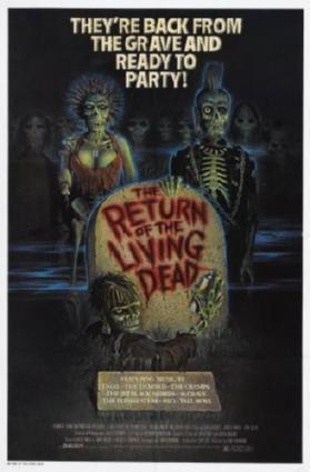 Return Of The Living Dead Movie Poster 24in x 36in - Fame Collectibles
