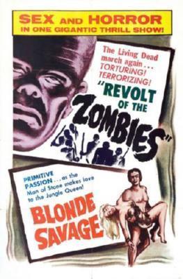 Revolt Of The Zombies Poster Blonde Savage 16inx24in - Fame Collectibles
