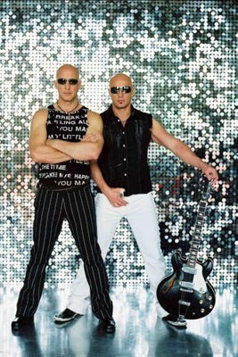 Right Said Fred Metal Print 8in x 12in