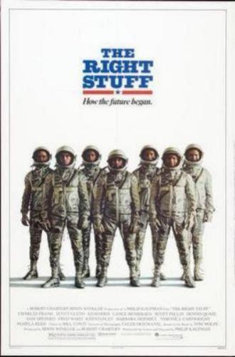 Right Stuff The movie poster Sign 8in x 12in