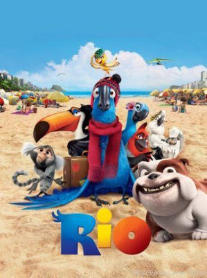 Rio Movie Poster Metal Poster Choose Style The Poster Depot