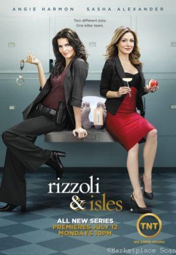 Rizzoli and Isles Photo Sign 8in x 12in