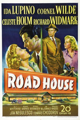 Road House movie poster Metal Print 8in x 12in