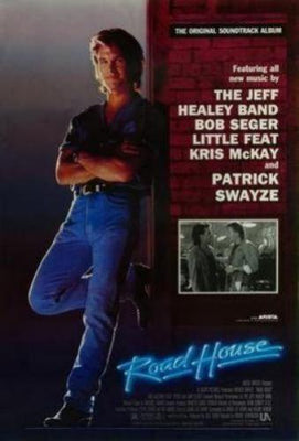 Roadhouse Patrick Swayze movie poster Metal Print 8in x 12in