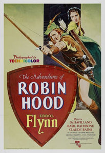 Robin Hood Movie 11inx17in Mini Poster in Mail/storage/gift tube