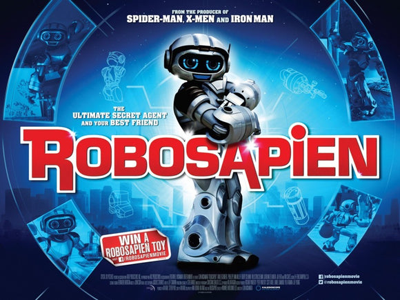 Robosapien movie poster Sign 8in x 12in